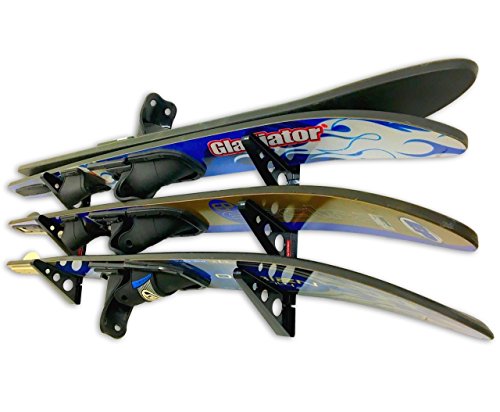 StoreYourBoard Water Ski Wall Mount Storage Rack, Waterski Gear Organization System, Horizontal Home and Garage Organizer - size: Large