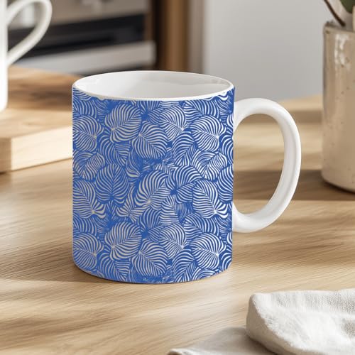 SUPERDANT 6PCS Feather Fish Leaf Underglaze Paper Transfer Sun Moon Transfer Papers for Clay Paisley Ceramic Porcelain Under Glaze Transfers for Pottery Blue Underglaze Decal Handcrafted Gifts - style: Feather Sun and Fish