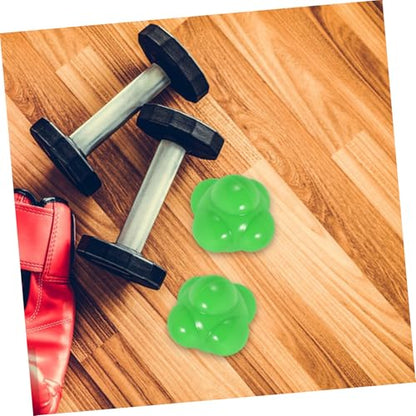 KICHOUSE Silicone Hexagonal Reaction Ball Portable Agility Training Tool for Speed Reflexes Coordination Sturdy Lightweight Design for Versatile Sports Exercises for Adults