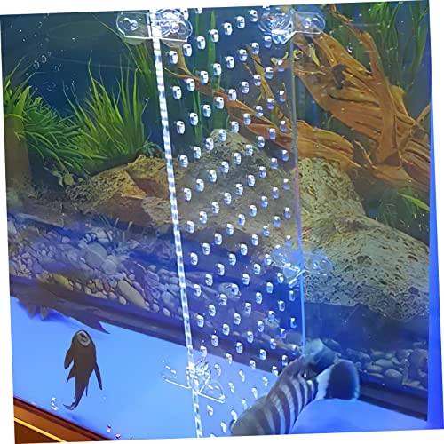 VICASKY Acrylic Aquarium Divider Board with Suction Cups Fish Tank Isolation Panel for Easy Installation and Water Permeability for Betta and Other Fish Separation