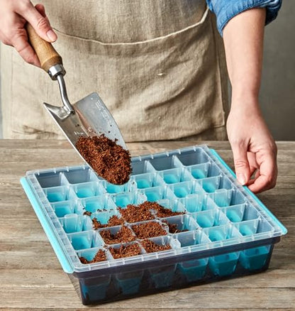 Burpee SuperSeed Seed Starting Tray | 36 Cell Reusable Seed Starter Tray | for Starting Vegetable, Flower & Herb Seeds | Indoor Grow Kit for Plant Seedlings | for Germination Success - size: 36 Cells