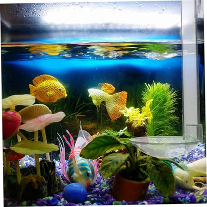 VANZACK 1set Hanging Fish Feeder Tool for Aquarium Acrylic Shrimp Feeder Easy Installation for Fish Tanks and Aquatic Environments