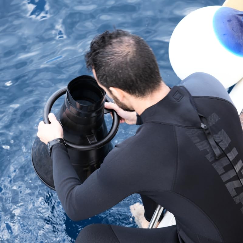 Nuova Rade Jointed Aqua Scope, Under Water Viewer, Bathyscope - color: Black