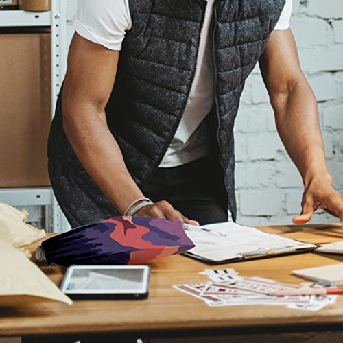 10x13 (100) Mountain Sunset Summer Designer Poly Mailers Waterproof Self Sealing Tear Resistant Polymailers Shipping Envelopes Premium Printed Bags For Small Businesses