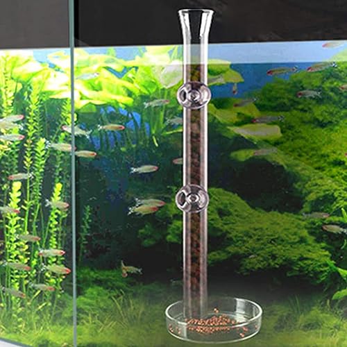 LIOOBO 1set Fish Feeder Transparent Shrimp Device for Fish Tank Multi-Functional Aquarium Supplies Box