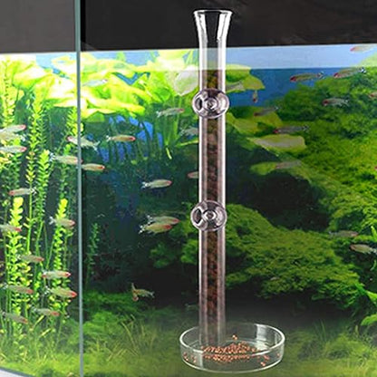 LIOOBO 1set Fish Feeder Transparent Shrimp Device for Fish Tank Multi-Functional Aquarium Supplies Box