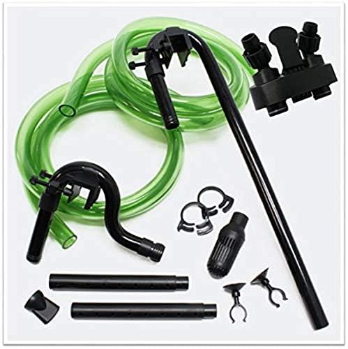Marine Color Newest Version Sunsun Original Replacement Accessories Canister Filter KIits Inlet Outlet Quick Shut Off Valve Hoses Included (HW302) - size: HW302