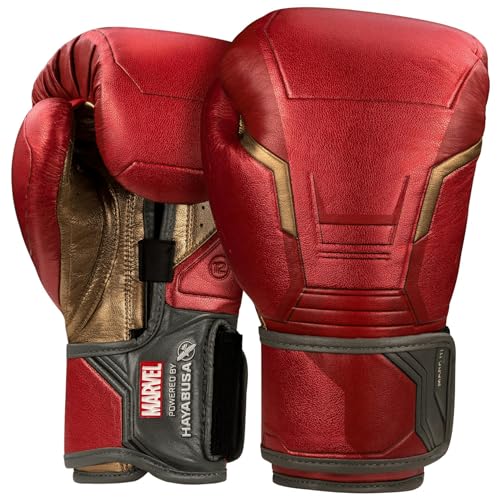 Hayabusa Marvel Hero Elite Boxing Gloves - color: Iron Man, size: 12oz