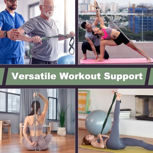VRTX Fabric Stretch Strap for Yoga, Pilates & Home Workout, Single Band - size: Medium (22-44lbs)