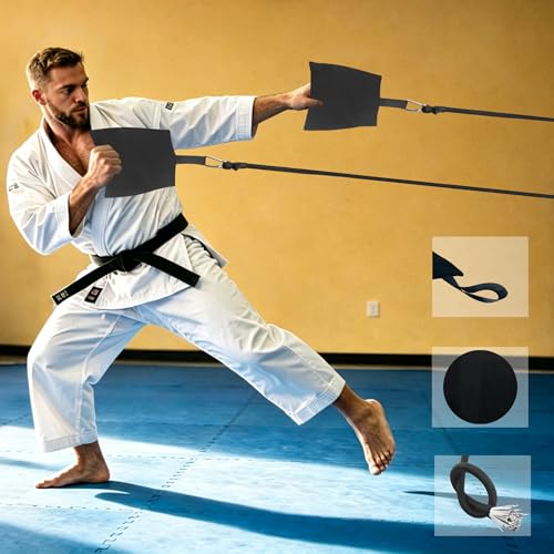 Jiu Jitsu Grip Trainer Simulating - Gi-BJJ Resistance Bands Kit, Grip Endurance Training for Judo, Wrestling Kimono