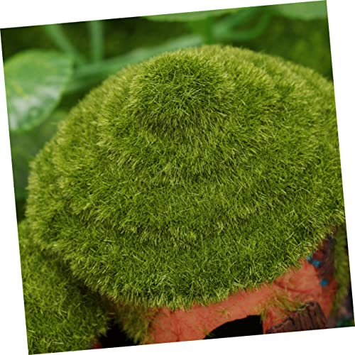 2pcs Decor Ornament Fish Bowls for Betta Fish Aquarium Moss Fish Tank Reptile Bridal House