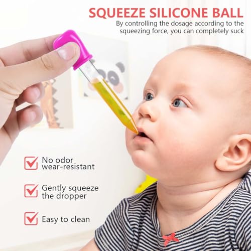 10 Pack 5ML Liquid Dropper Pipettes with Silicone Bulb Tip Clear Medicine Eye Droppers with Brush Essential Oil Transfer for Kids Kitchen Crafts Science Experiments Makeup Tool Gummy Bear