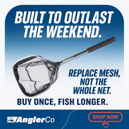 Core Series Bait Net, 18" Handle, 10" Hoop, Aluminum Frame with EVA Grip
