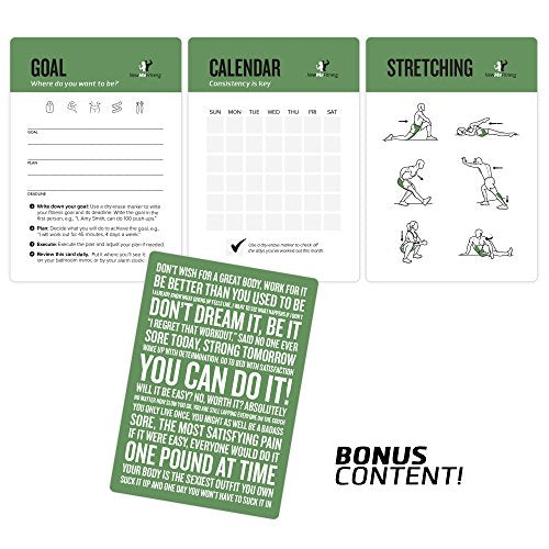Resistance Bands Workout Cards, Instructional Fitness Deck for Women & Men, Beginner Fitness Guide to Training Exercises at Home or Gym - style: Resistance Belt