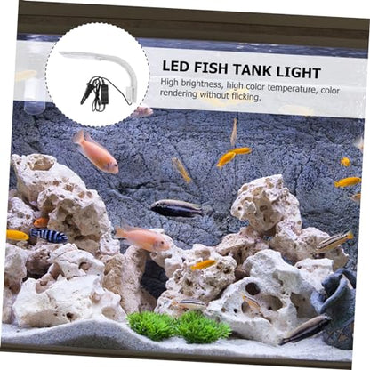 VANZACK Led Aquarium Lighting Fish Tank Lamp with Clip Plant Grow Light Durable Us Plug