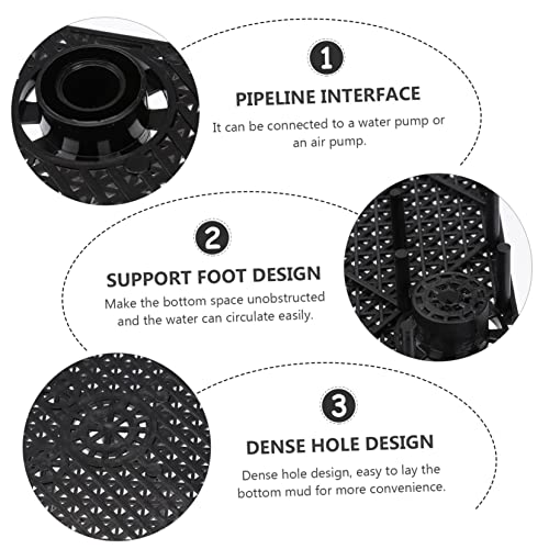 Happyyami 5pcs Fish Tank Filter Plate Aquarium Filtering Egg Crate Divider Fish Tank Board Betta Fish 40 Gallon Fish Tank Fish Tank Filtering Board Filters Grid Plastic Substrate