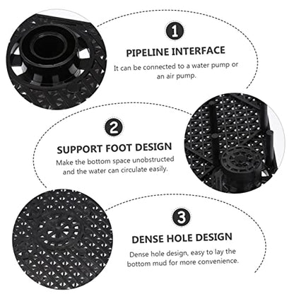 Happyyami 5pcs Fish Tank Filter Plate Aquarium Filtering Egg Crate Divider Fish Tank Board Betta Fish 40 Gallon Fish Tank Fish Tank Filtering Board Filters Grid Plastic Substrate
