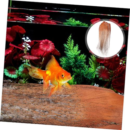 POPETPOP 5 Sheets Palm Tree Bark for Fish Breeding Delicate Barks for Aquarium Decor Plant Supply and Garden Backdrop for Hatching Fish Fry and Enhancing Aesthetic Appeal