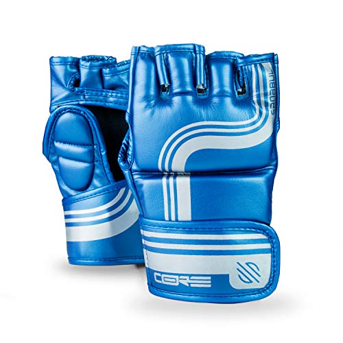 Sanabul Core 4oz MMA Gloves for Men & Women, Professional Fighting Boxing Muay Thai Kickboxing Gloves for Sparring Grappling and Training.
