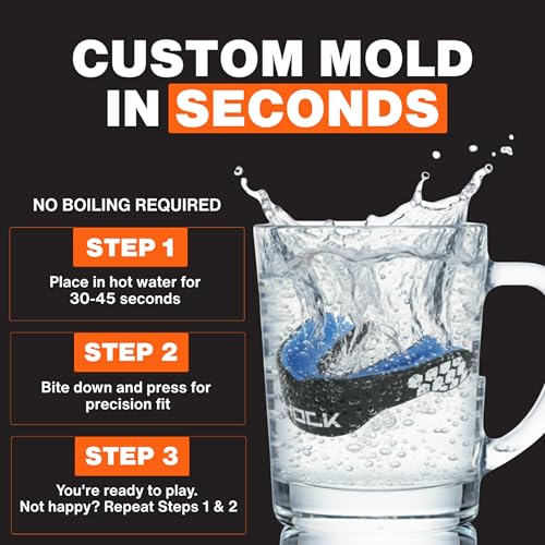 Shock Doctor Gel Max Power Carbon Convertible Mouth Guard - color: Carbon, size: Youth