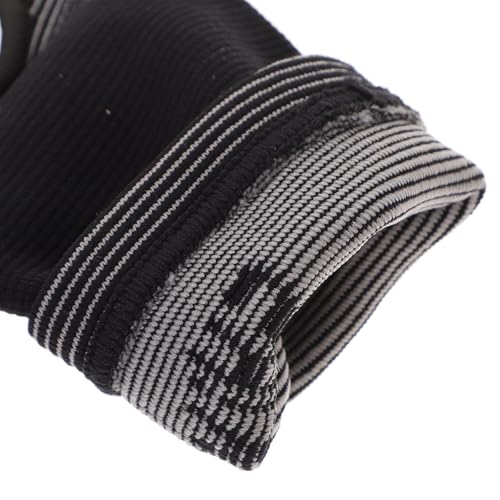 2 Pcs Foot Ankle Protector for Karate Practice, Knitted Fabric Black