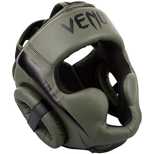 Venum Elite Headgear - color: Black/Gold