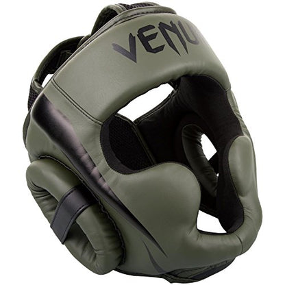 Venum Elite Headgear - color: Black/Gold