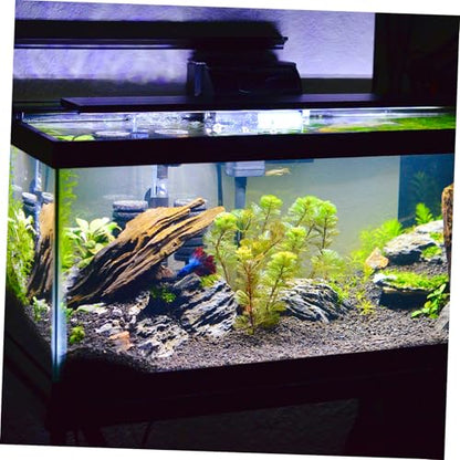 ibasenice Shockproof Nonslip Aquarium Pad Thick Mat for Fish Tank Bottom Anti-Aging Cushioning Mat for Reptile Terrarium and Floor Protection Black