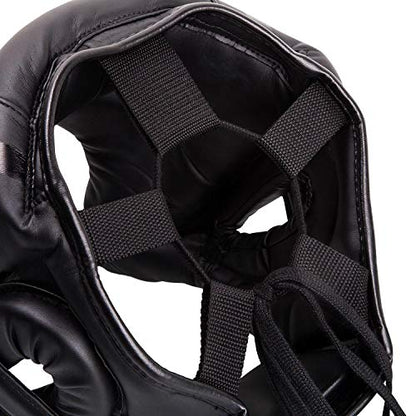 Venum Elite Iron Headgear - color: Black/Black