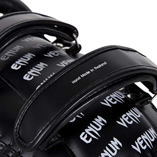 Venum Skintex Leather Light Kick Pad (Pair) - color: Black/Ice