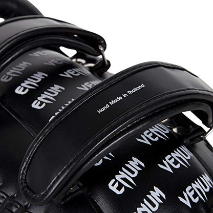Venum Skintex Leather Light Kick Pad (Pair) - color: Black/Ice