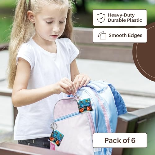 3dRose, Graphic Design of Aquarium Style, Key Chain