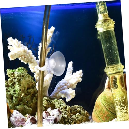 POPETPOP Aquarium Rim Clamp Soft Aquarium Tank Water Filler Cup Clips Tank Hose Holder