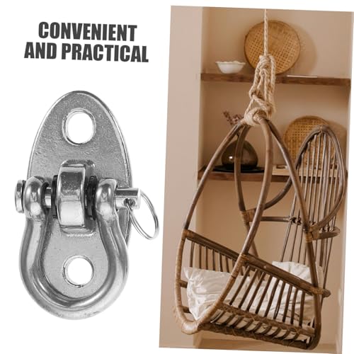 Outdoor Swing Chair Mount with 180 Degree Rotating Plate, Stainless Steel
