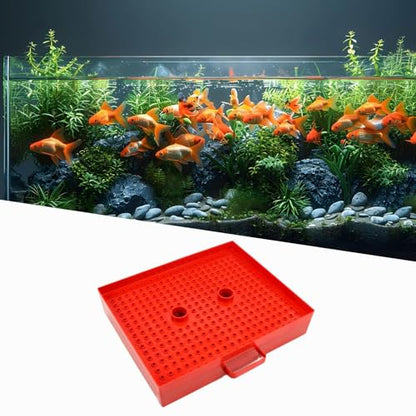Aquarium Box Separation Drawer Box Accessory Tray Cleaning System PP Material Suitable for Tank Filtration Aquatic, 29.9cmx24.9cmx5cm