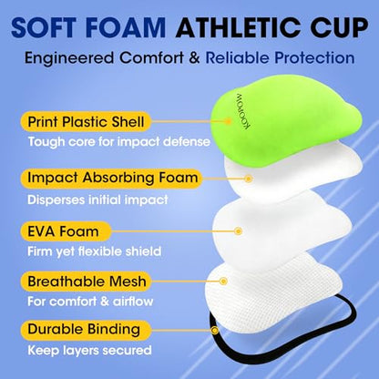 Youth Boys Padded Compression Sliding Shorts Pants With Soft Cup & Pocket - color: White-0933w, size: Large