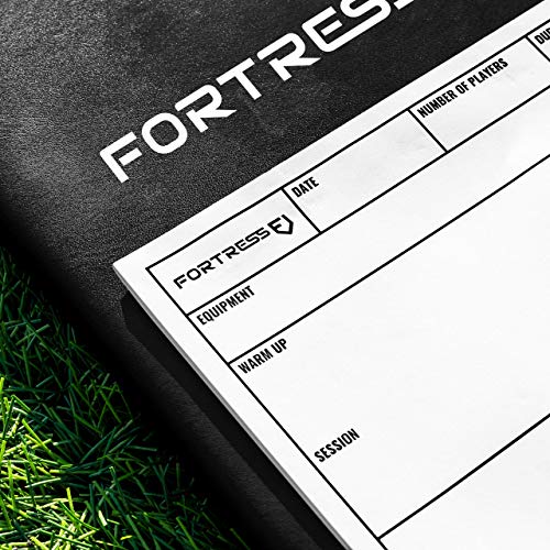 FORZA Magnetic Coaching Board | A4 Double-Sided Tactics Folder with Magnetic Markers, Pen & Eraser [13 Sport Options] - style: Baseball