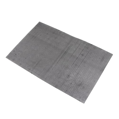 BESPORTBLE 5PCS Cuttable Plastic Mesh Grid for DIY Projects Durable Handmade Mesh Multi Purpose Square for Fish Tanks Crafting and Home Use Black - color: Black