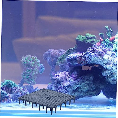 Happyyami 5pcs Fish Tank Divider Trays Isolation Boards for Aquarium Breeding Grid Structure High Water Permeability for Fish Separation and Prevention