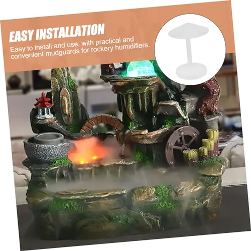 LIOOBO 8pcs Rockery Humidifier Splash Guard Portable Water Barrier for Fish Tank Rockery Humidifier