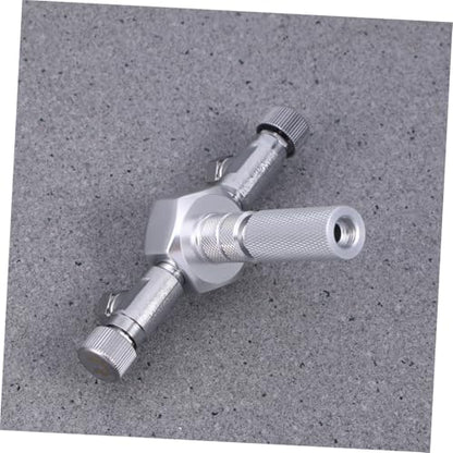 GANAZONO Splitter Connector for Aquarium Metal Inline Tubing Valve for Fish Tank Durable and Sturdy Valve for Standard Aquarium Tubing for Mending Extending