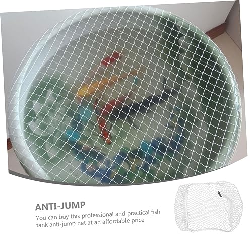 Aquarium -Jumping Mesh Cover for Fish Tanks Turtle Tanks and Bird Cages Protects Pets from Escaping