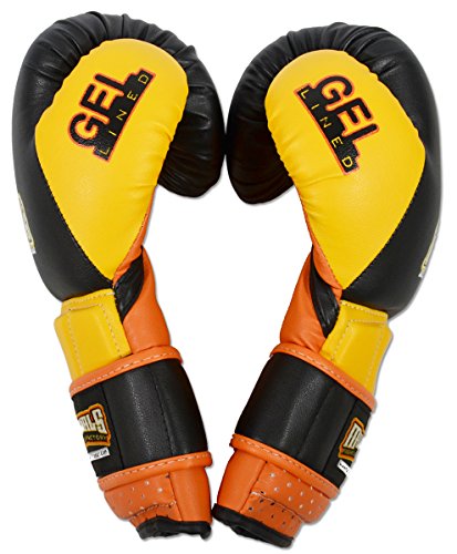 Ring to Cage Molded-Foam and Gel-Lined Training Boxing Gloves - size: 14oz