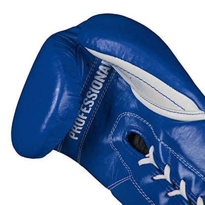 Pro Mex Pro Lace Training Gloves V 3.0 - color: Blue, size: 14 oz