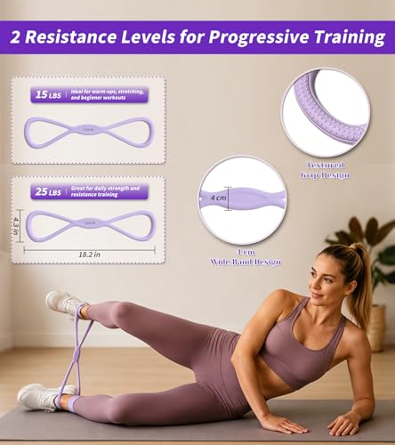 3 Pcs Fitness Resistance Bands Set