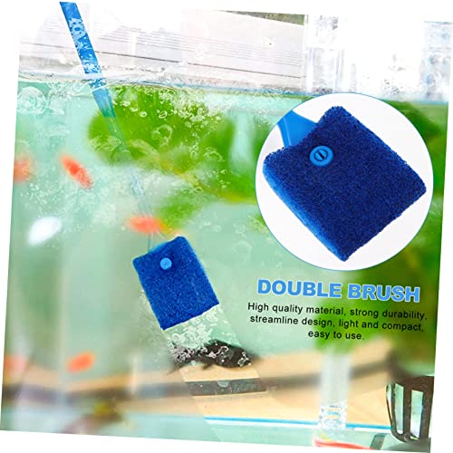7pcs Aquarium Cleaning Tool Kit Fish Tank Maintenance with Tweezers Net and Brushes for Easy Daily Care Safe for All