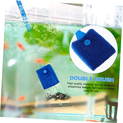 7pcs Aquarium Cleaning Tool Kit Fish Tank Maintenance with Tweezers Net and Brushes for Easy Daily Care Safe for All