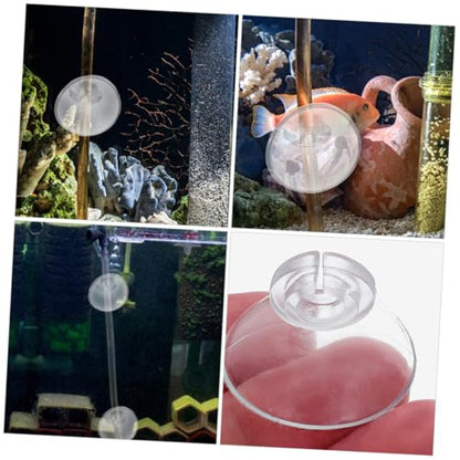 WOONEKY 30pcs Aquarium Cup Clips Oxygen Tubing Holders for Fish Tanks Material Fixation Easy to Install and Aquarium Aesthetics