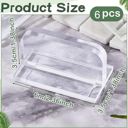 6Pcs Acrylic Aquarium Cover dle, Se Grip Fish Tank Lid Pull dle, Durable Transparent Aquarium Lid dle with Adhesive, Eleg Modern Design for Glass Cabinets and niture