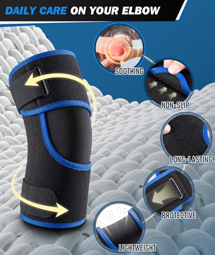 Elbow Brace for Tennis Elbow & Tendonitis,Golfer's Elbow Wraps